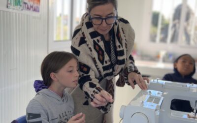 Sumamos oficios en Los Rosales con nuestro taller de costura para las alumnas